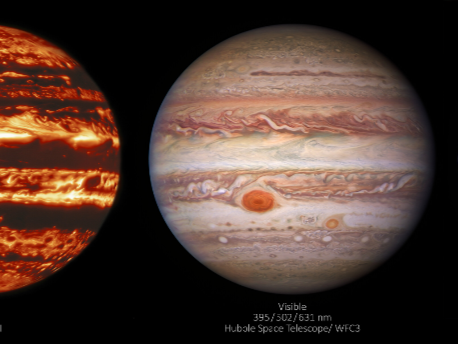天文學家公布三張木星新影像