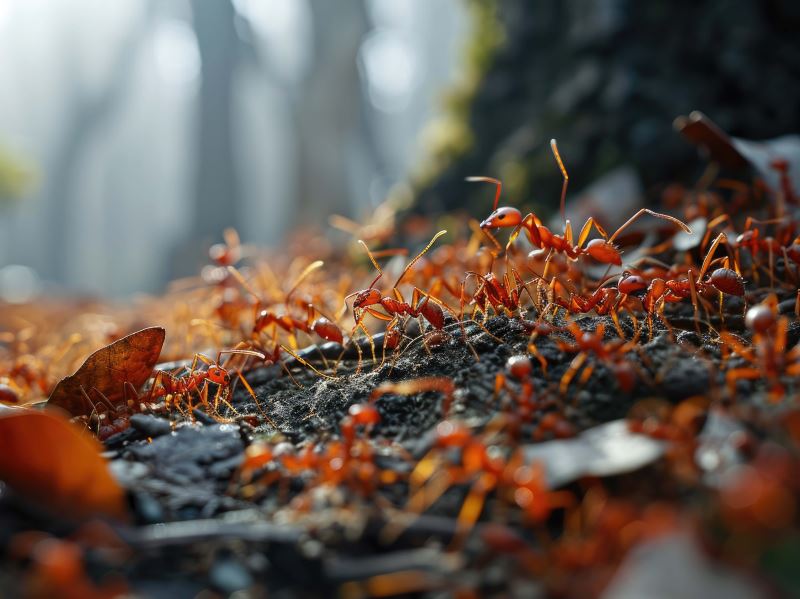 紅火蟻為什麼能在水上結筏？從生物的生存智慧到仿生材料開發